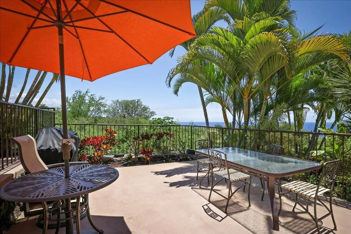 فيلا Kona Westwind 1 New! Quiet Ocean-View 1St Floor | Patio | Pool كايلو كونا 0*, كايلو كونا الولايات المتحدة الأمريكية