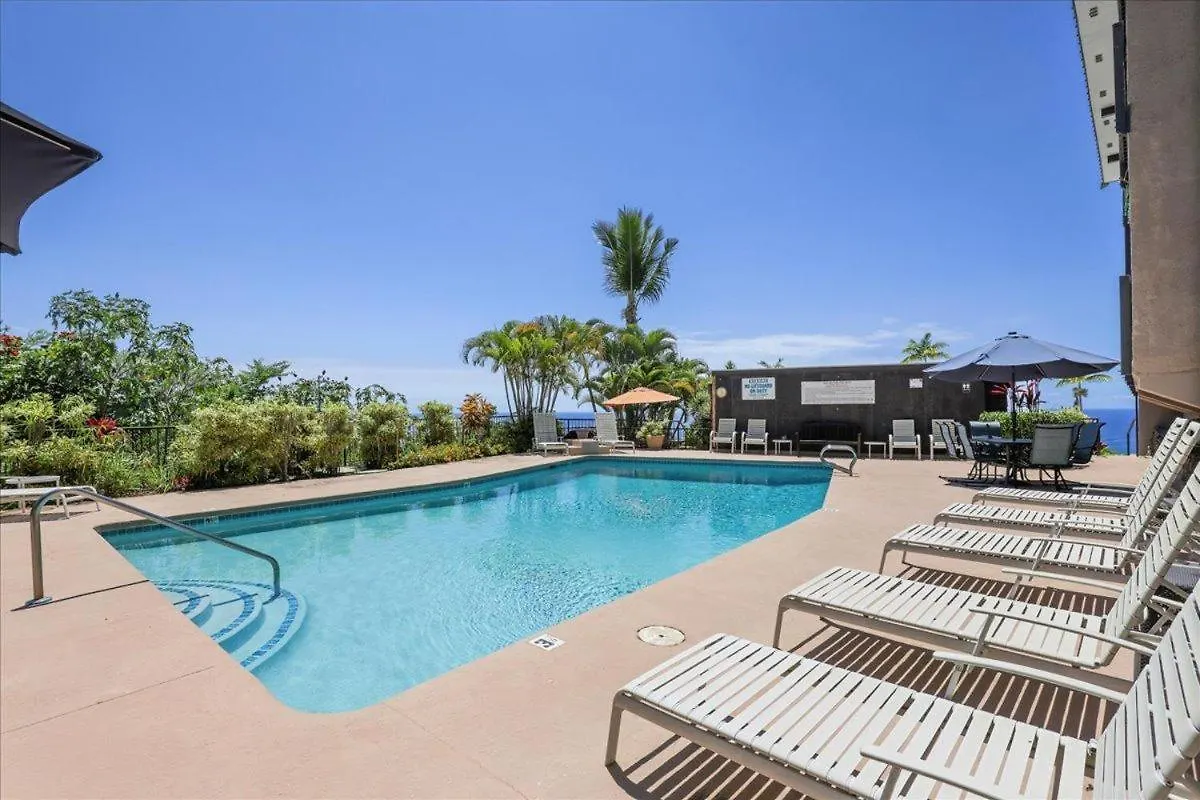 فيلا Kona Westwind 1 New! Quiet Ocean-View 1St Floor | Patio | Pool كايلو كونا 0*, كايلو كونا